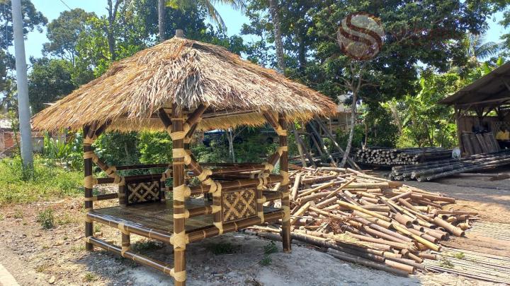 PPKM Lampung Menurun, UMKM Pengrajin Bambu Hitam Kini Mulai Bangkit